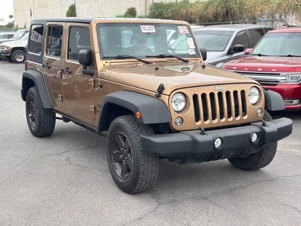 used 2015 Jeep Wrangler Unlimited car, priced at $13,995