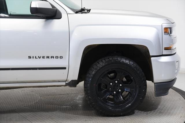 2018 Silver Ice Metallic Chevrolet Silverado 1500