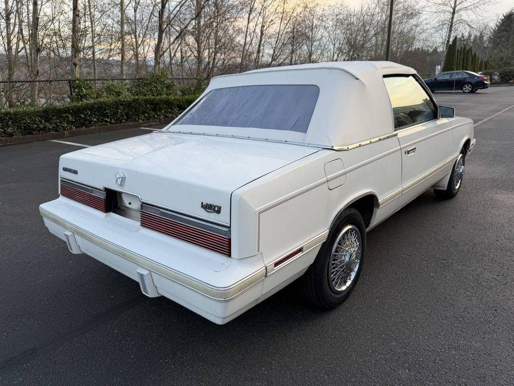 used 1983 Chrysler LeBaron car, priced at $4,998