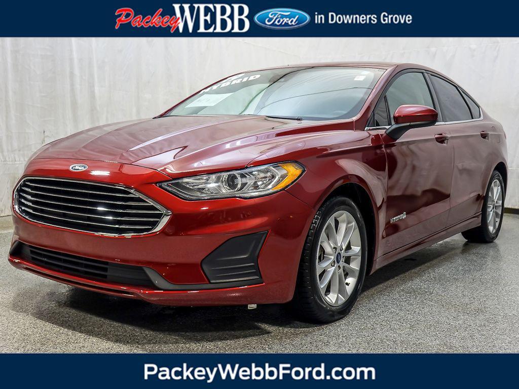 used 2019 Ford Fusion Hybrid car, priced at $16,473