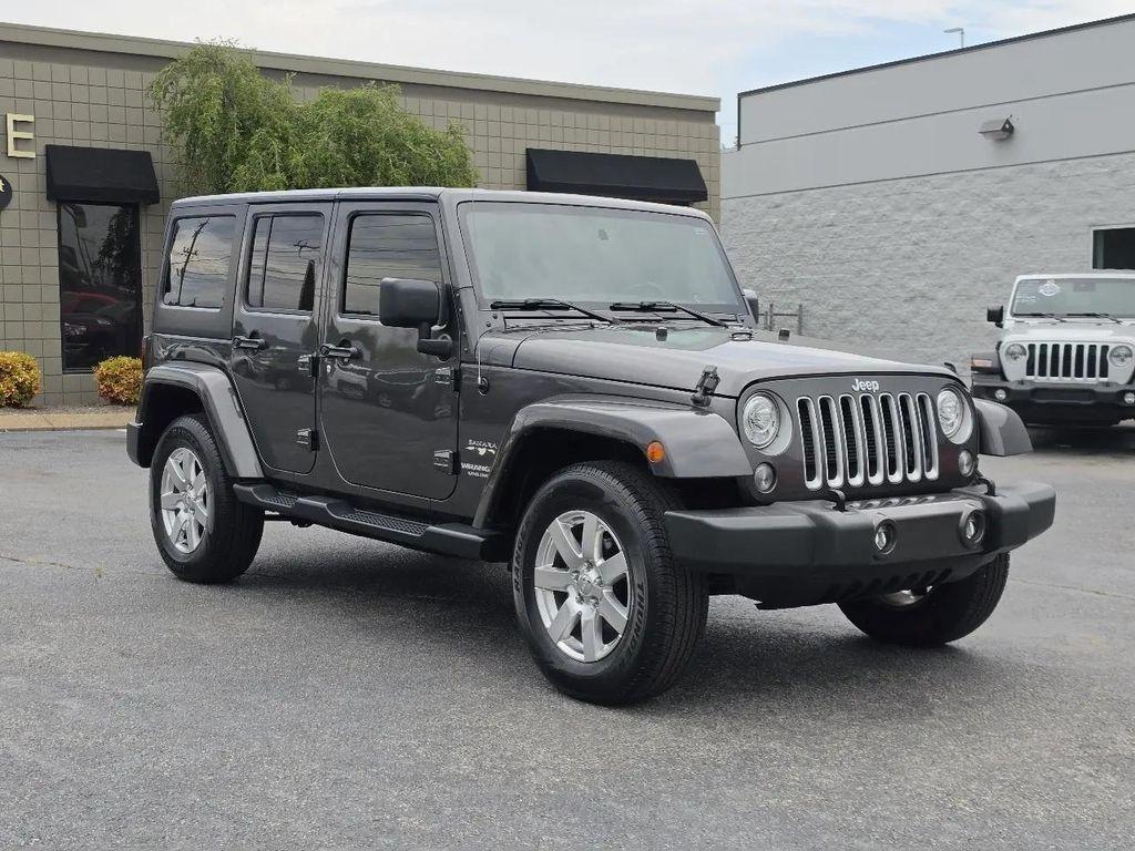 used 2017 Jeep Wrangler Unlimited car, priced at $21,500
