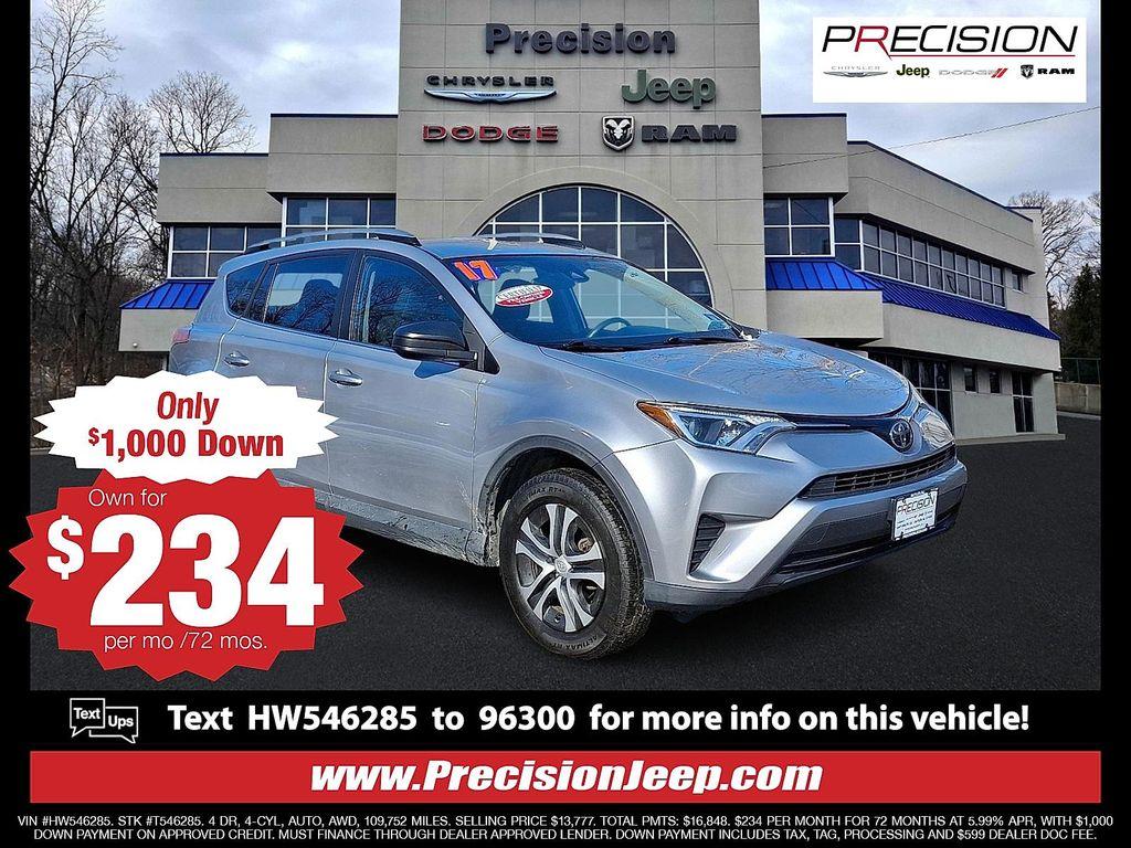 used 2017 Toyota RAV4 car, priced at $14,447