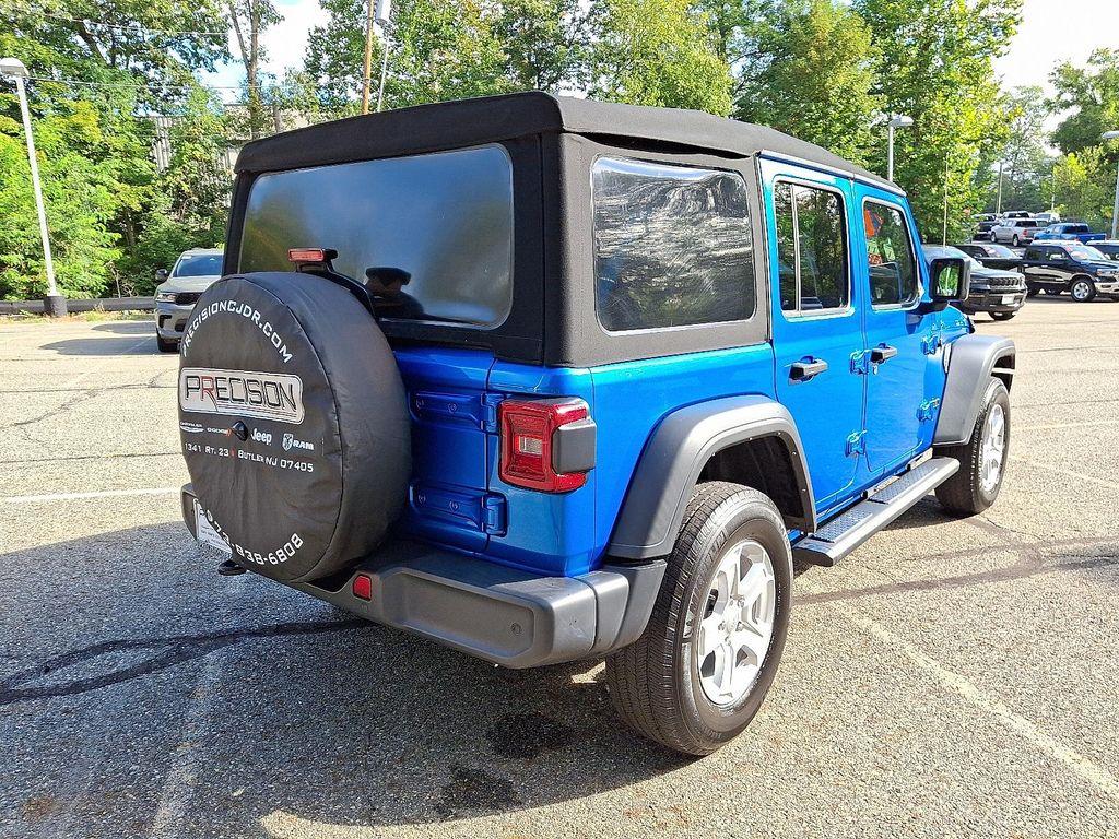 used 2021 Jeep Wrangler Unlimited car, priced at $28,211
