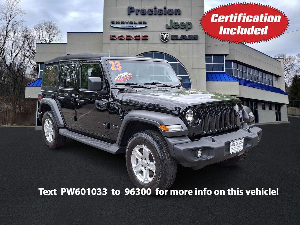 used 2023 Jeep Wrangler car, priced at $34,633