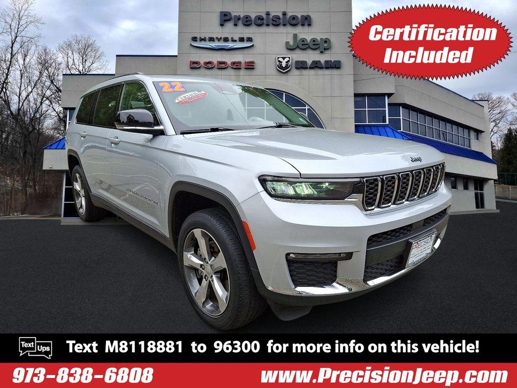 used 2021 Jeep Grand Cherokee L car, priced at $28,611