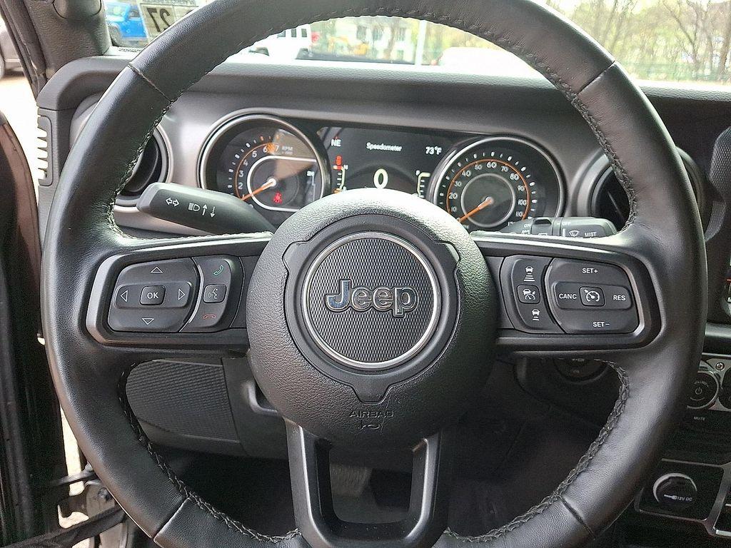 used 2022 Jeep Wrangler car, priced at $31,922