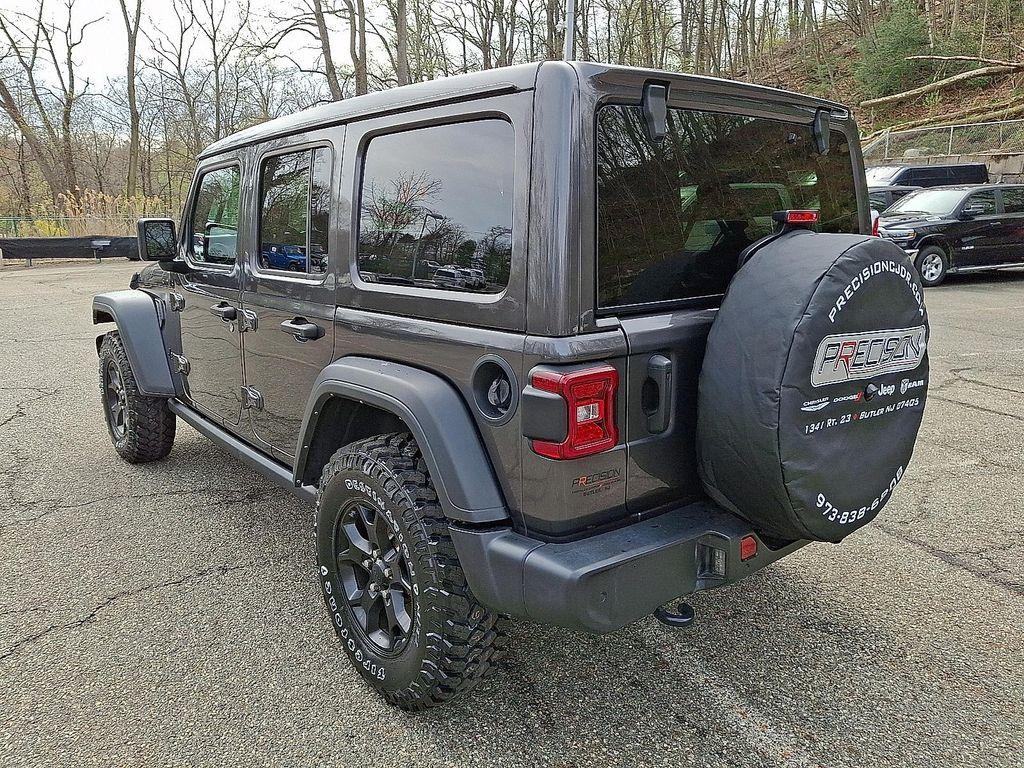 used 2022 Jeep Wrangler car, priced at $31,922