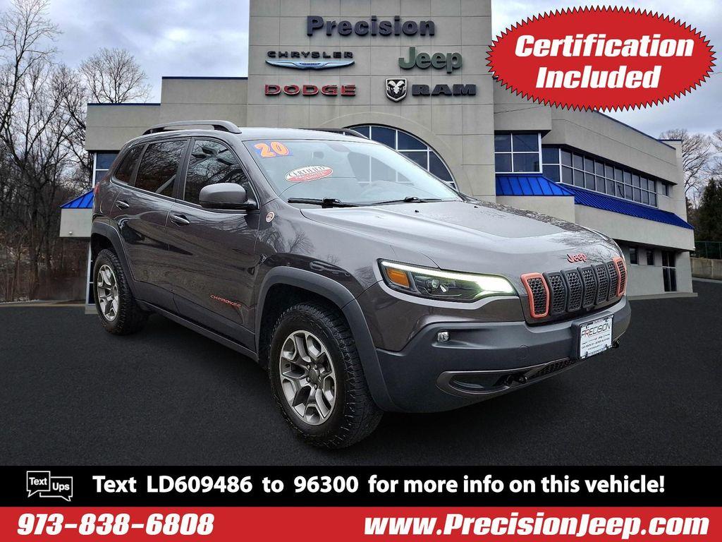 used 2020 Jeep Cherokee car, priced at $20,820