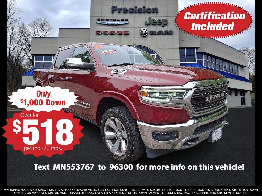 used 2021 Ram 1500 car, priced at $31,921