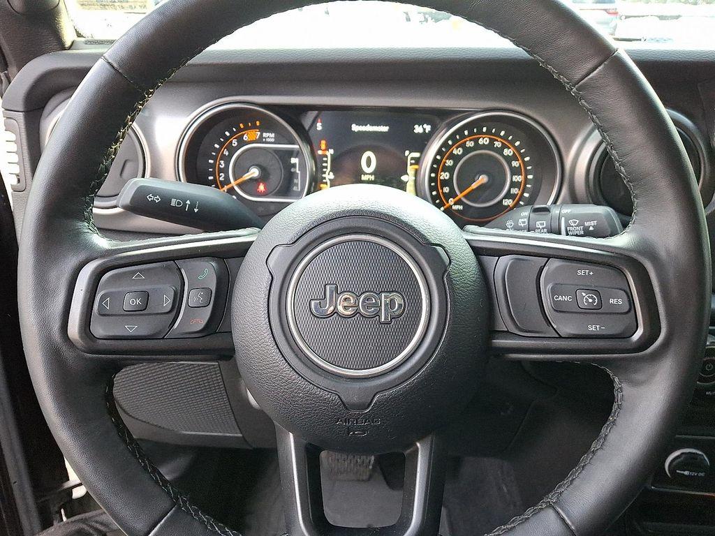 used 2023 Jeep Wrangler car, priced at $24,333