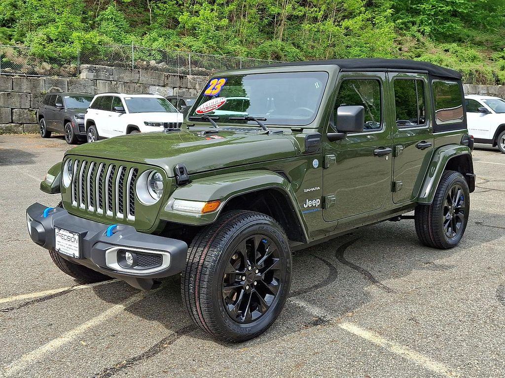 used 2023 Jeep Wrangler 4xe car, priced at $30,933