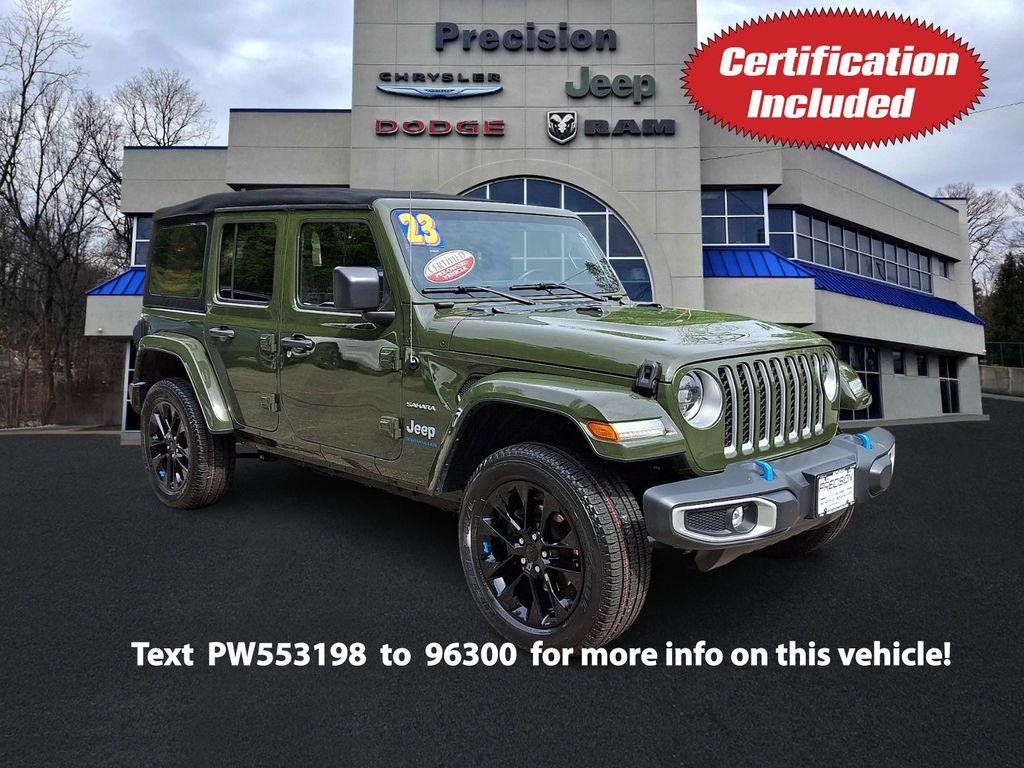 used 2023 Jeep Wrangler 4xe car, priced at $30,933
