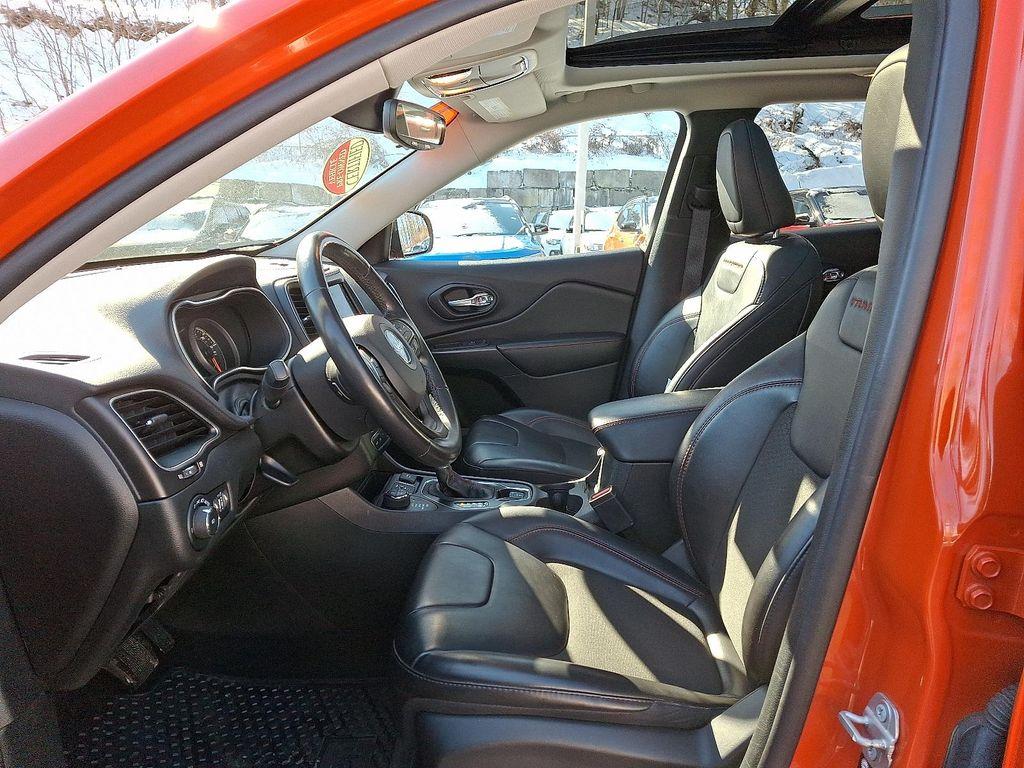 used 2021 Jeep Cherokee car, priced at $21,211