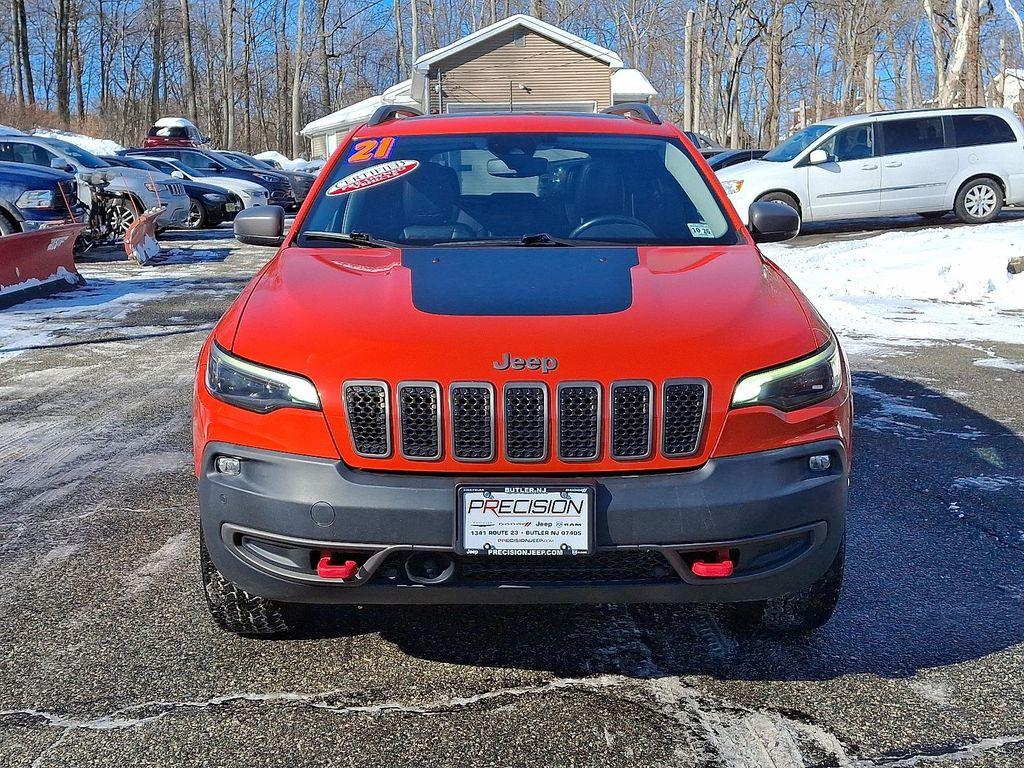 used 2021 Jeep Cherokee car, priced at $21,211