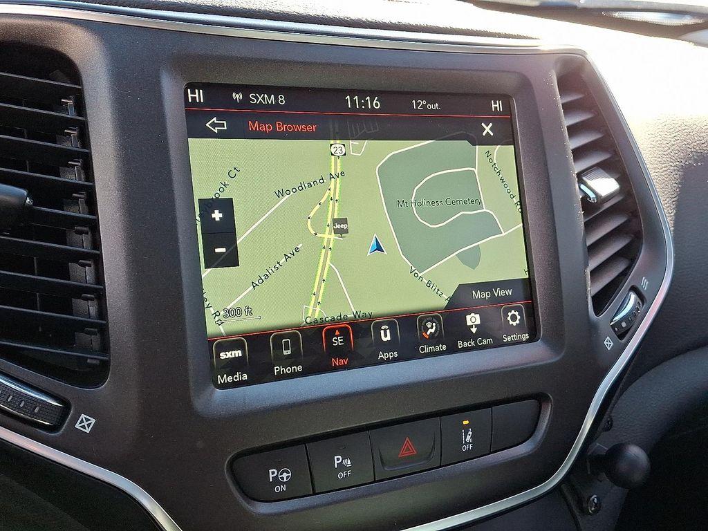 used 2021 Jeep Cherokee car, priced at $21,211