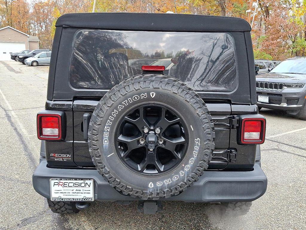 used 2021 Jeep Wrangler car, priced at $29,911