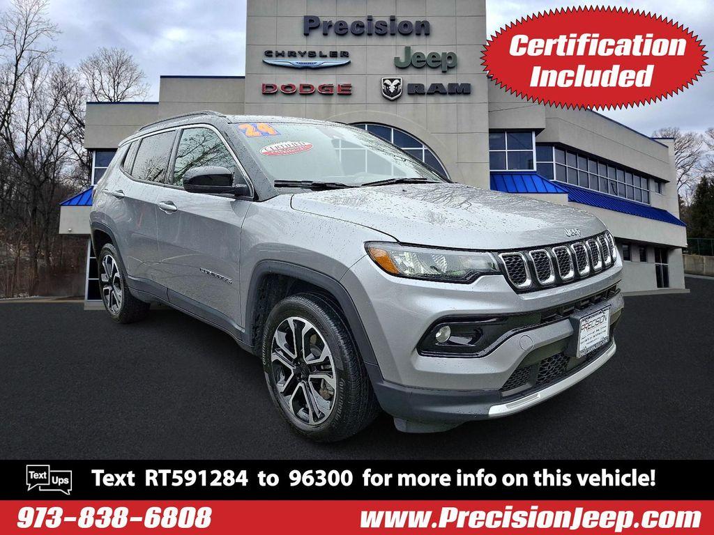 used 2024 Jeep Compass car, priced at $26,944