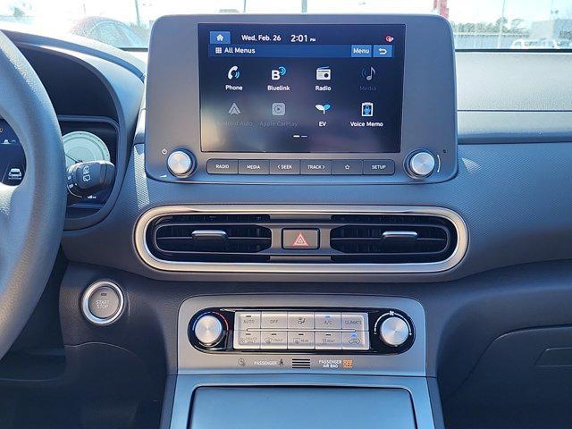 new 2023 Hyundai Kona EV car, priced at $27,922