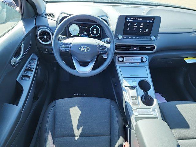 new 2023 Hyundai Kona EV car, priced at $27,922