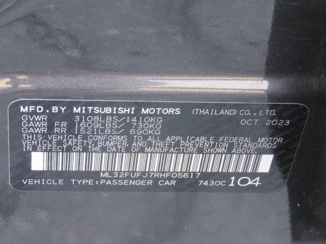 used 2024 Mitsubishi Mirage G4 car, priced at $12,308