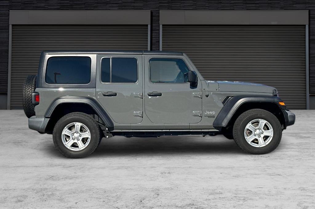 used 2021 Jeep Wrangler Unlimited car, priced at $23,991