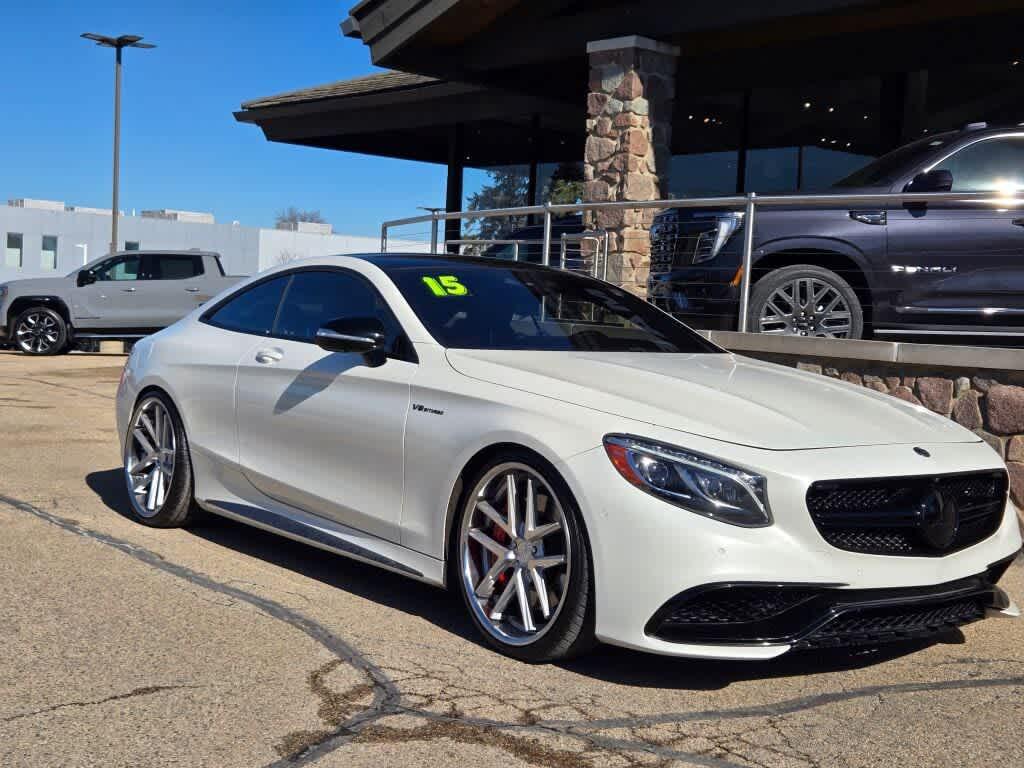 used 2015 Mercedes-Benz S-Class car, priced at $39,995