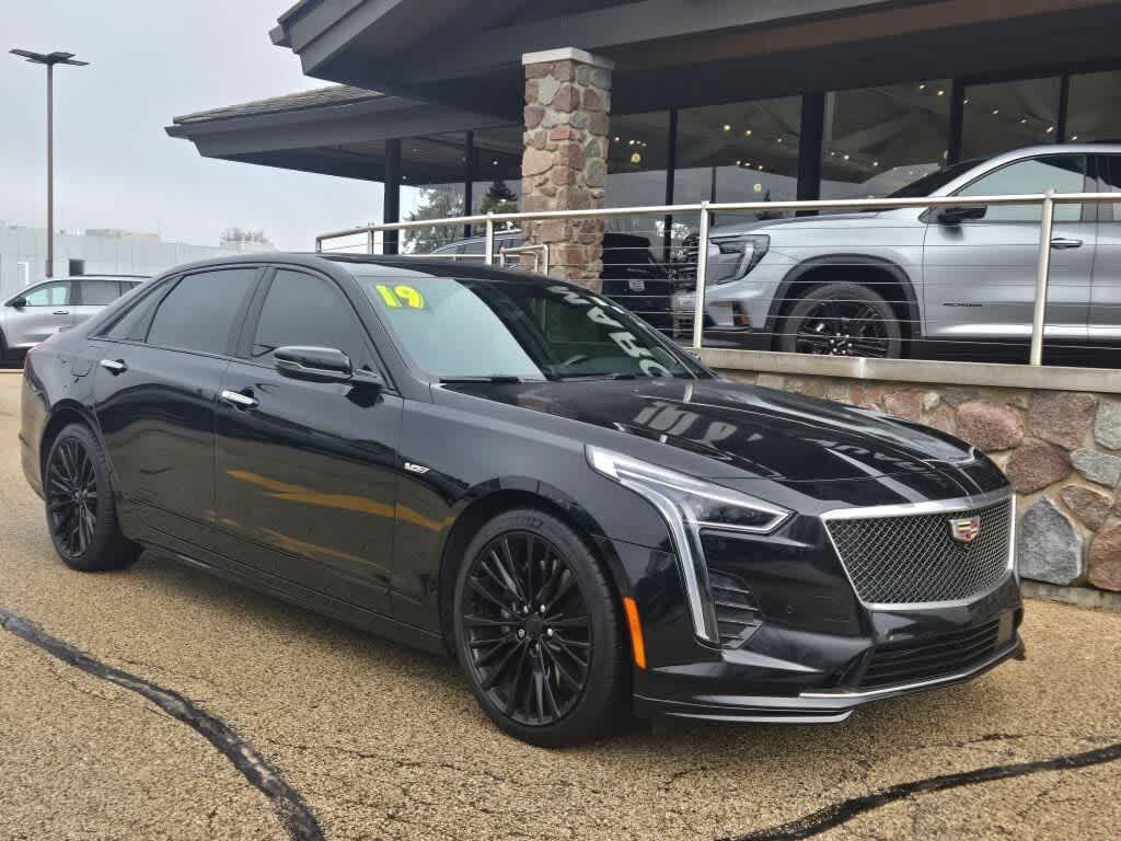 used 2019 Cadillac CT6-V car, priced at $49,995