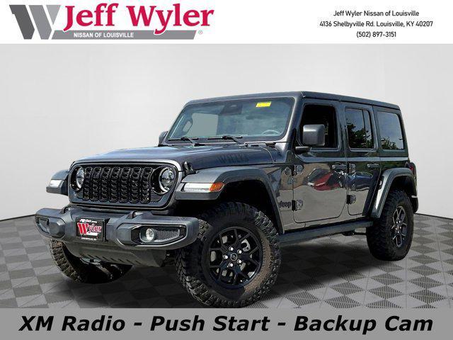 used 2025 Jeep Wrangler car, priced at $37,286