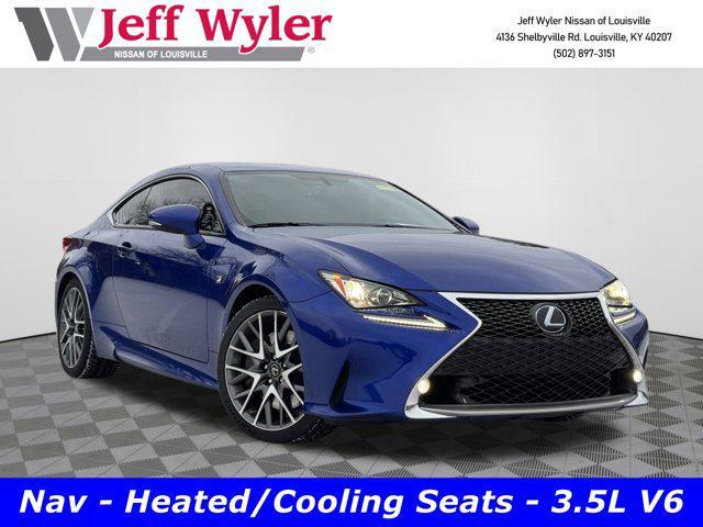 used 2016 Lexus RC 350 car, priced at $27,615
