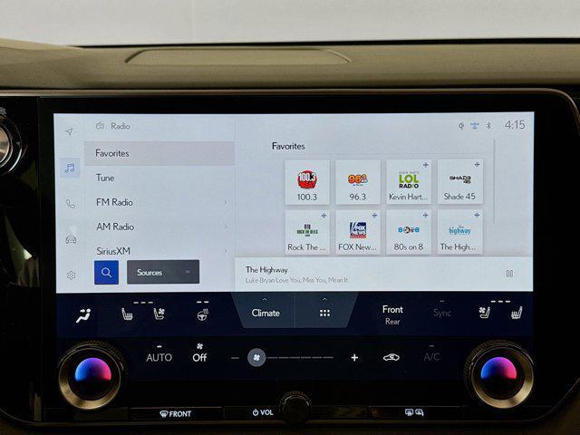 used 2025 Lexus RX 350 car, priced at $53,000