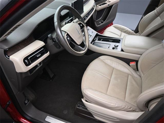 used 2021 Lincoln Aviator car, priced at $25,437