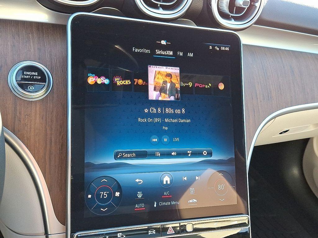 used 2022 Mercedes-Benz C-Class car, priced at $34,899