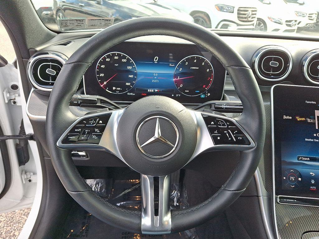 used 2023 Mercedes-Benz C-Class car, priced at $34,997