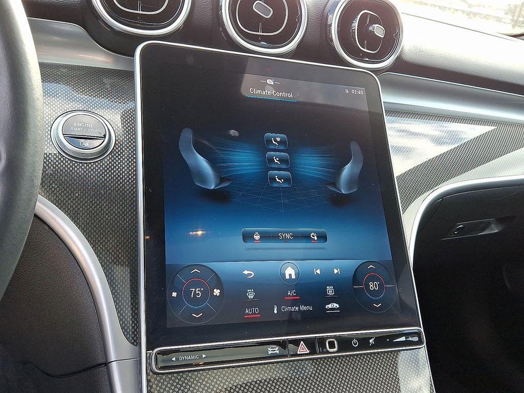 used 2023 Mercedes-Benz C-Class car, priced at $34,997