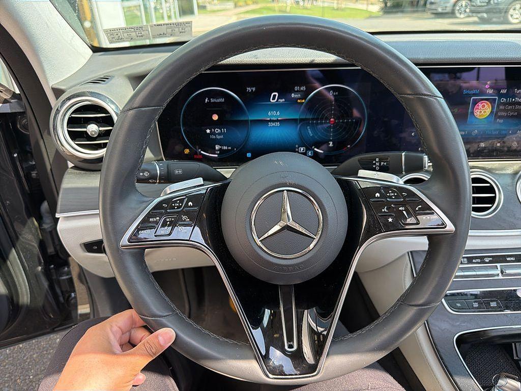 used 2023 Mercedes-Benz E-Class car, priced at $43,489
