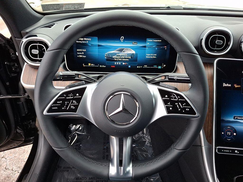 used 2025 Mercedes-Benz C-Class car, priced at $48,698