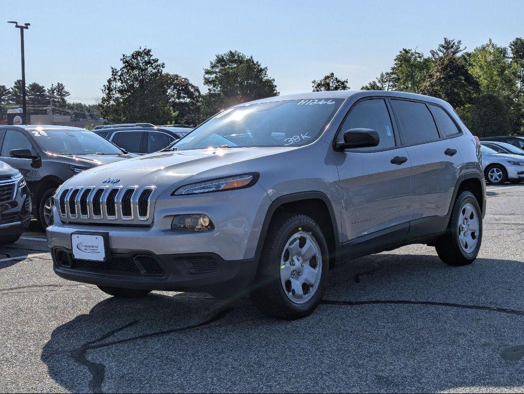 used 2017 Jeep Cherokee car, priced at $15,499