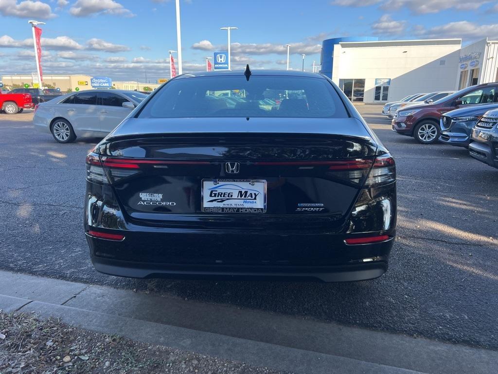 new 2025 Honda Accord Hybrid car, priced at $33,850
