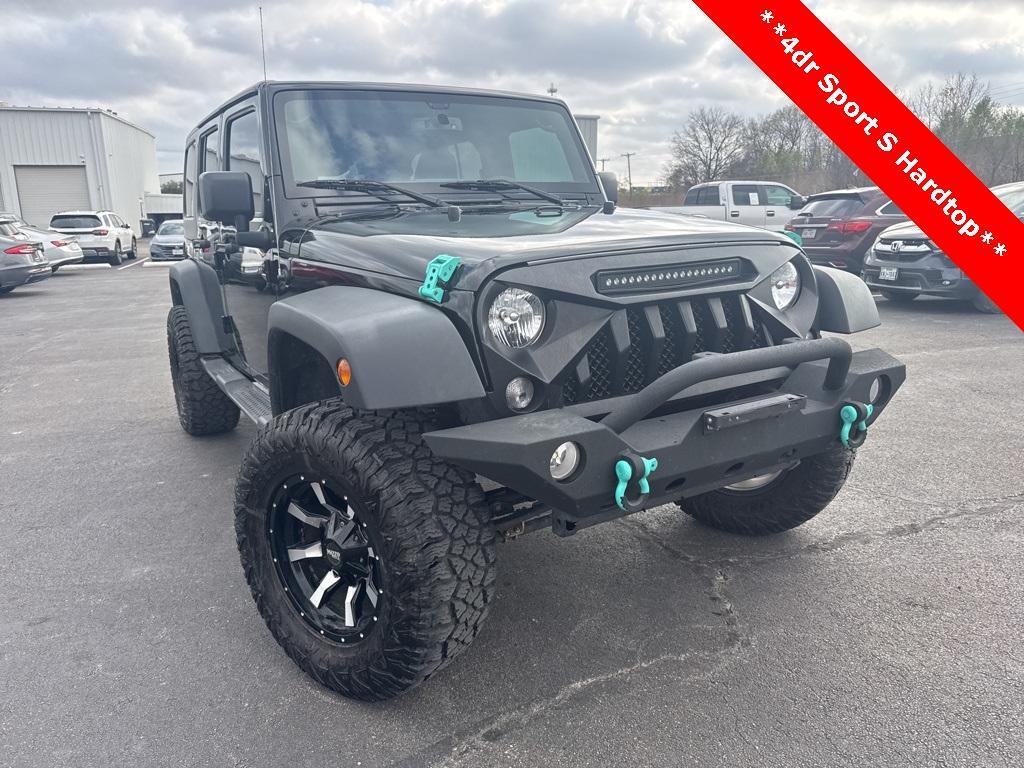 used 2018 Jeep Wrangler JK Unlimited car, priced at $20,547
