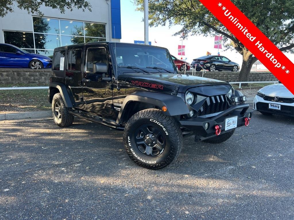 used 2017 Jeep Wrangler Unlimited car, priced at $18,872