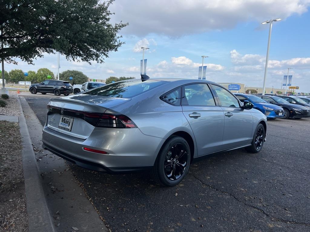 new 2025 Honda Accord car, priced at $31,755