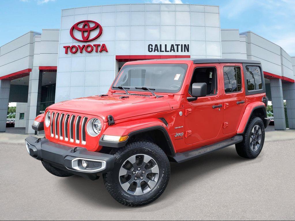 used 2021 Jeep Wrangler Unlimited car, priced at $33,876