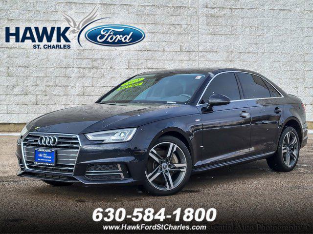 used 2018 Audi A4 car, priced at $15,880