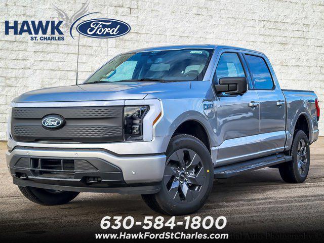 new 2025 Ford F-150 Lightning car, priced at $65,395