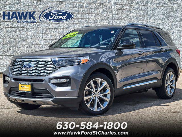 used 2021 Ford Explorer car, priced at $27,770