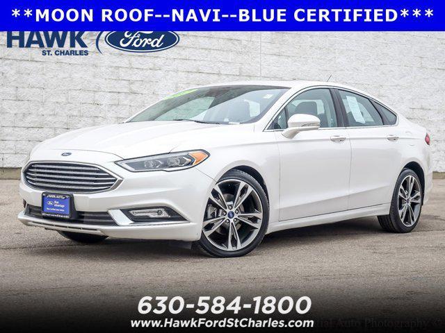 used 2017 Ford Fusion car, priced at $15,500