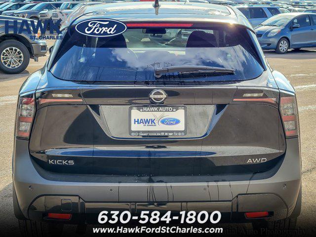 used 2025 Nissan Kicks car, priced at $25,800