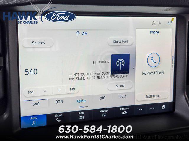 new 2025 Ford Bronco car, priced at $40,695