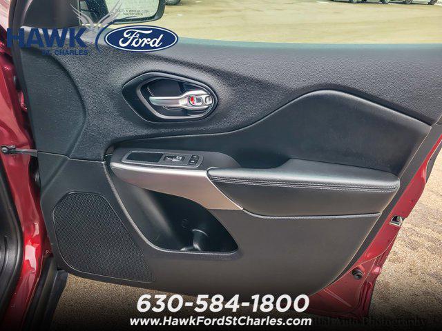 used 2021 Jeep Cherokee car, priced at $20,700