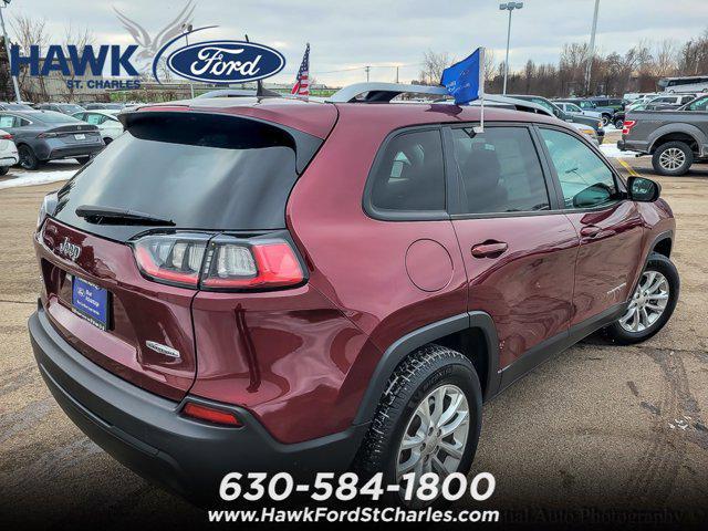 used 2021 Jeep Cherokee car, priced at $20,700